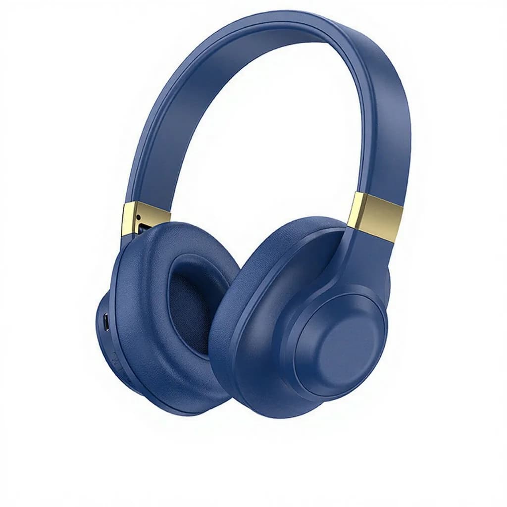 אוזניות אלחוטיות Bluetooth מעל האוזן עם באס עמוק וסוללה חזקה