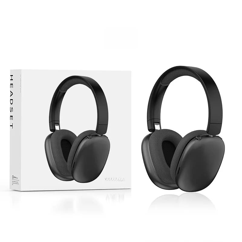 אוזניות אלחוטיות Bluetooth מעל האוזן עם סוללה חזקה