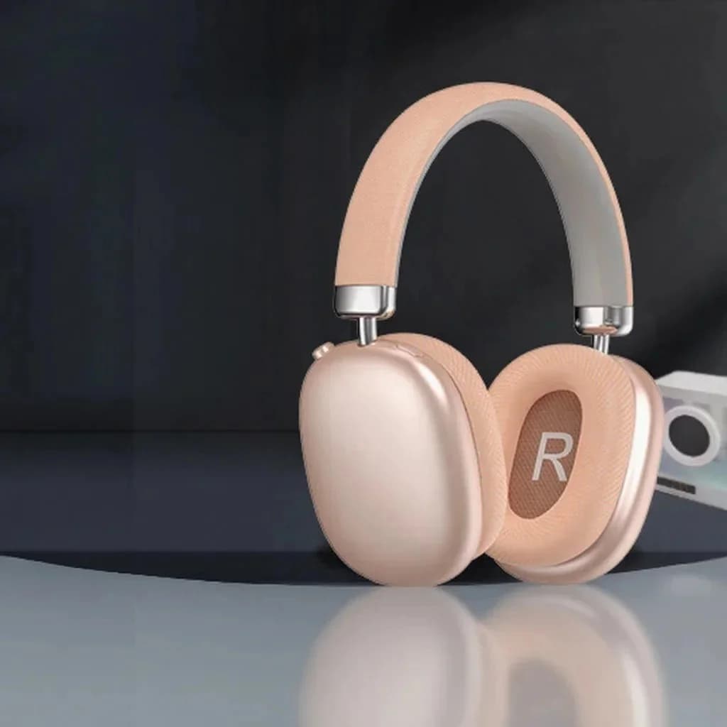 אוזניות אלחוטיות מעל האוזן Bluetooth 5.4 סוללה חזקה מתקפלות