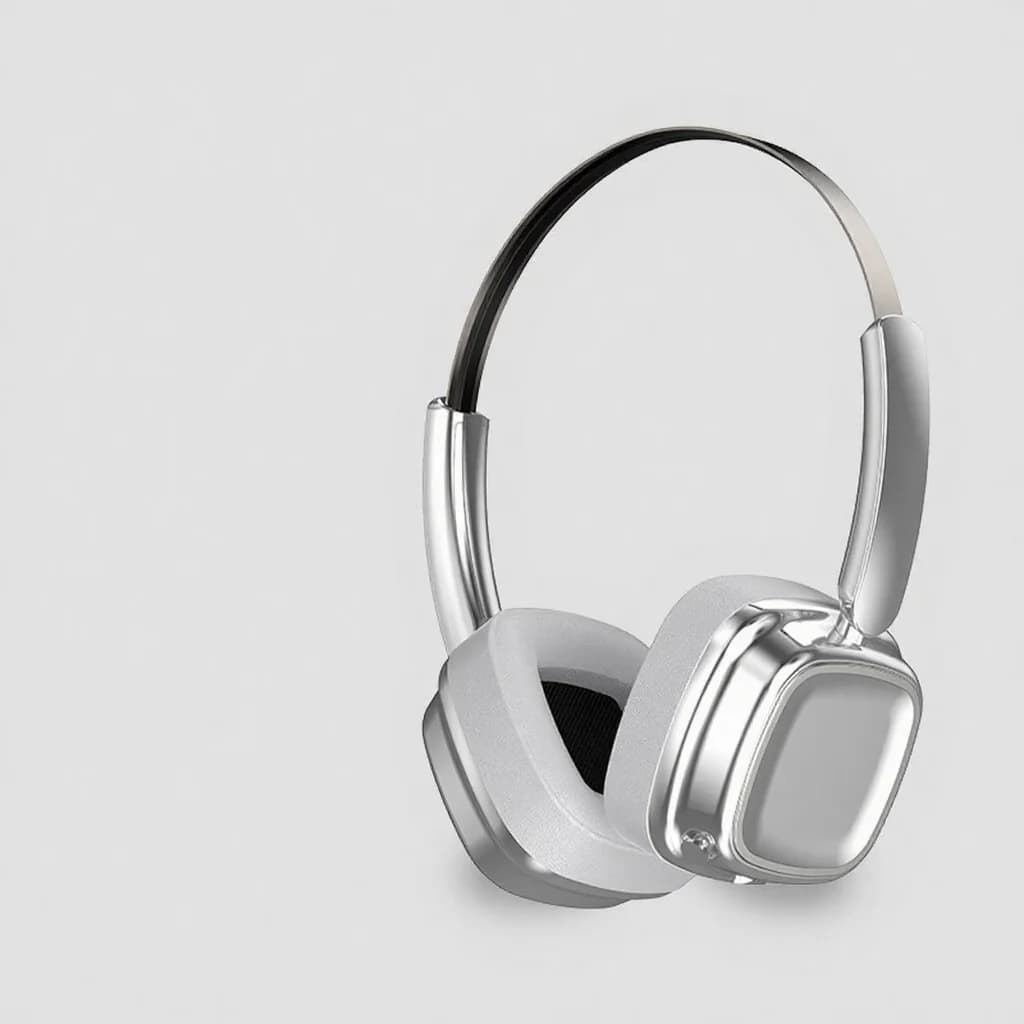 אוזניות אלחוטיות רטרו מעל האוזן Bluetooth 5.4 סטריאו בס