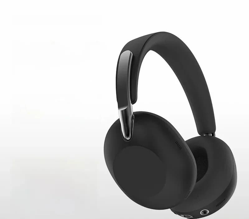 אוזניות Bluetooth אלחוטיות מעל האוזן עם ביטול רעשים אקטיבי