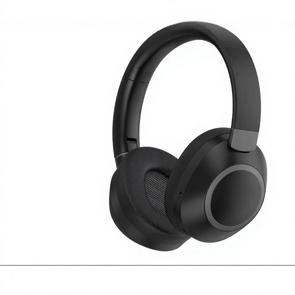 אוזניות אלחוטיות Bluetooth סגורות עם ביטול רעשים אקטיבי וסטריאו