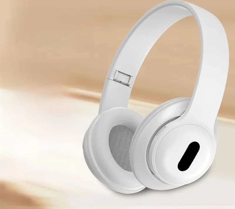 אוזניות אלחוטיות Bluetooth קשת עם רדיו FM וחריץ לכרטיס TF