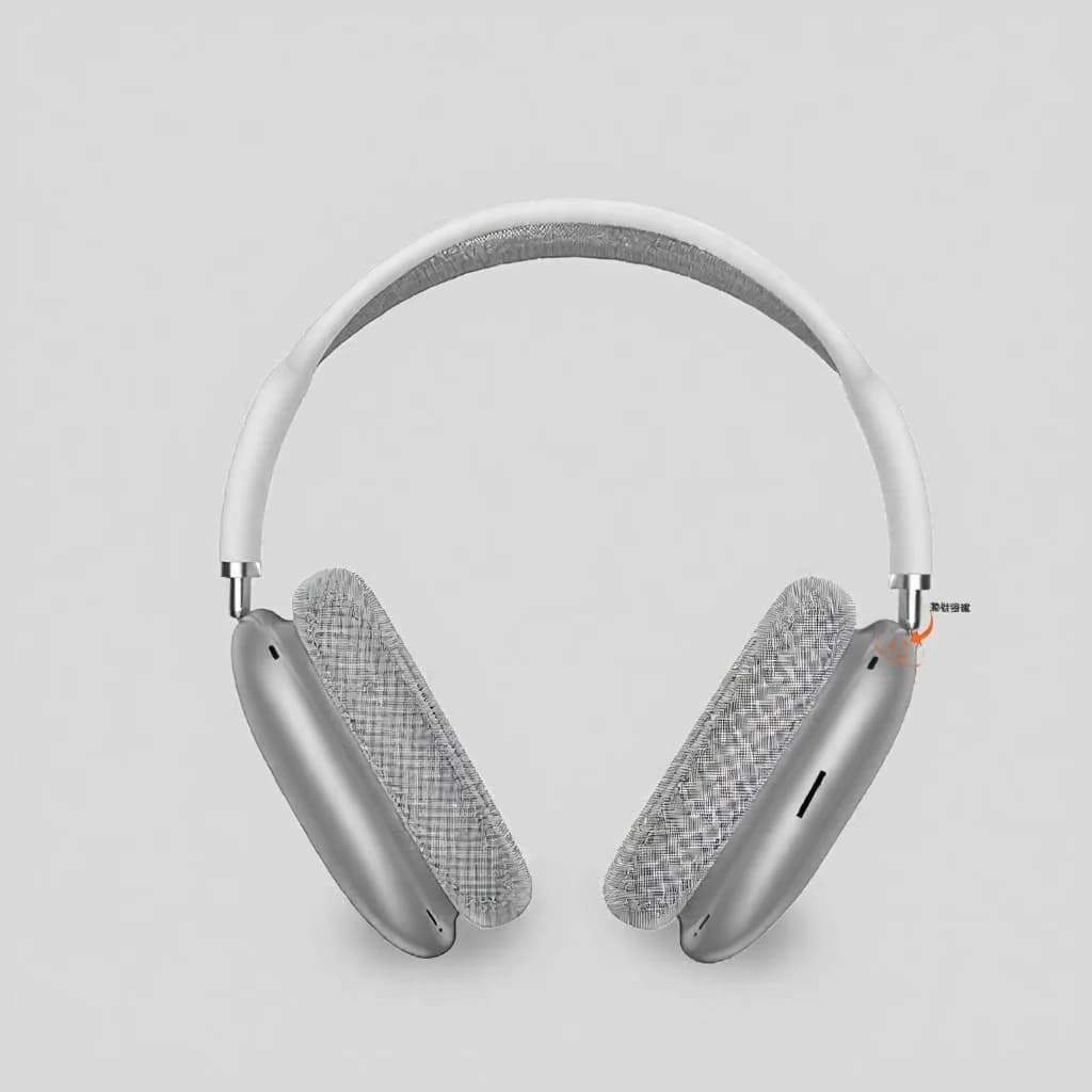 אוזניות מעל האוזן Bluetooth 5.4 עם כפתור סיבובי ורדיו FM