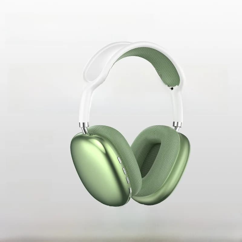 אוזניות אלחוטיות Bluetooth מעל האוזן עם רדיו FM וחריץ לכרטיס TF