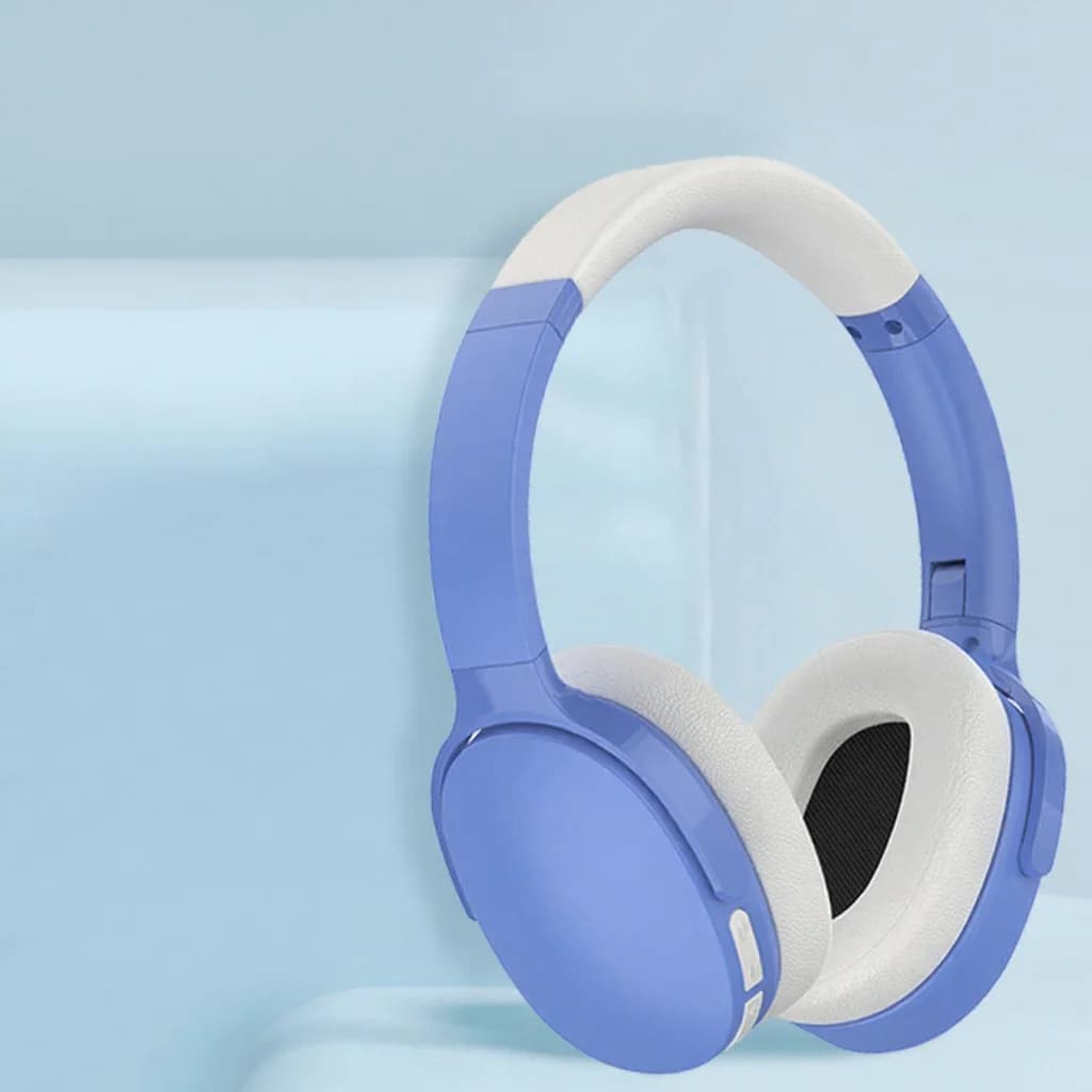 אוזניות אלחוטיות Bluetooth מעל האוזן עם חיי סוללה ארוכים