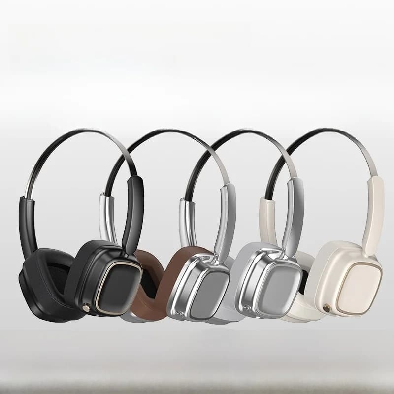 אוזניות בלוטוס מעל האוזן בסגנון רטרו אלחוטיות 5.4 סטריאו למוזיקה ושיחות