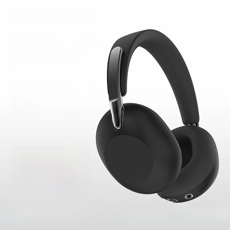 אוזניות Bluetooth אלחוטיות מעל האוזן עם ביטול רעשים אקטיבי