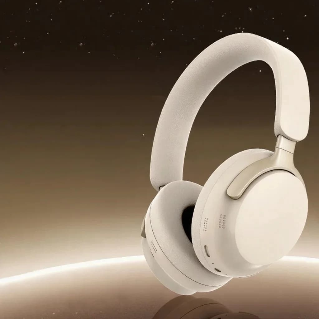 אוזניות אלחוטיות Bluetooth מעל האוזן עם טעינת Type-C וסאונד סטריאו