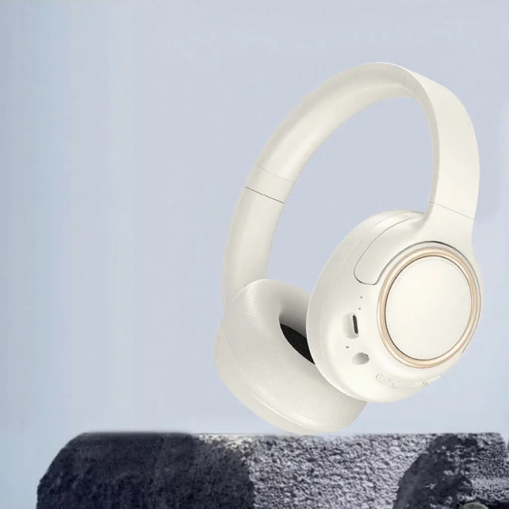 Wireless Over-Ear Headphones with Noise Cancelling and Long Battery Life