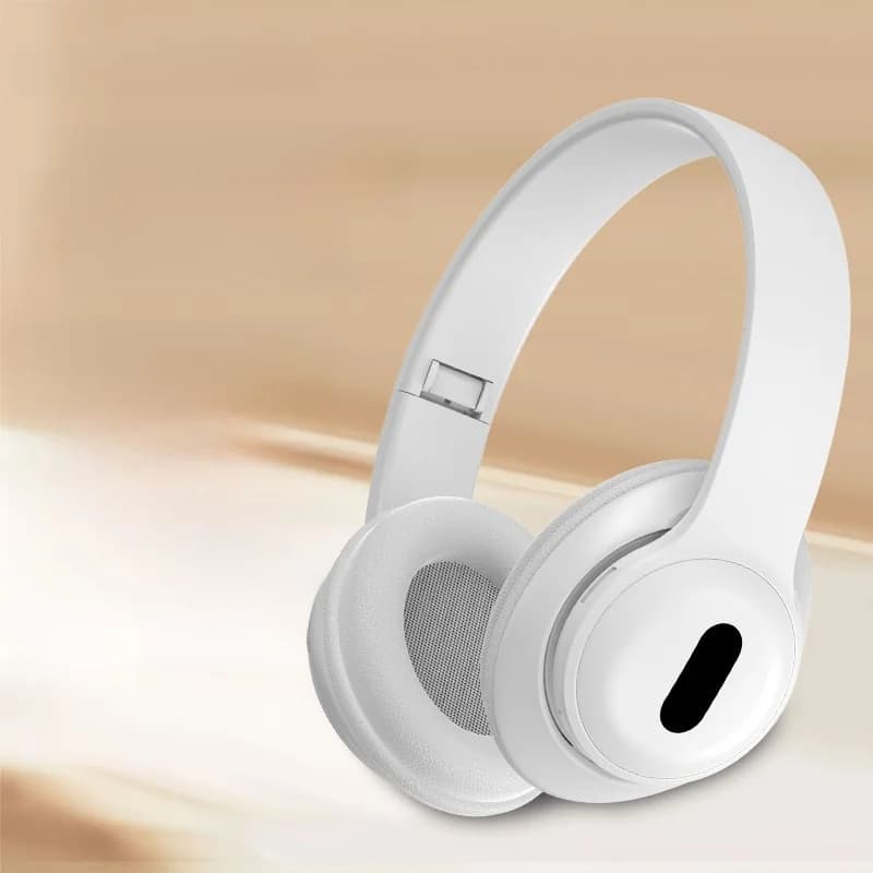 אוזניות אלחוטיות Bluetooth קשת עם רדיו FM וחריץ לכרטיס TF