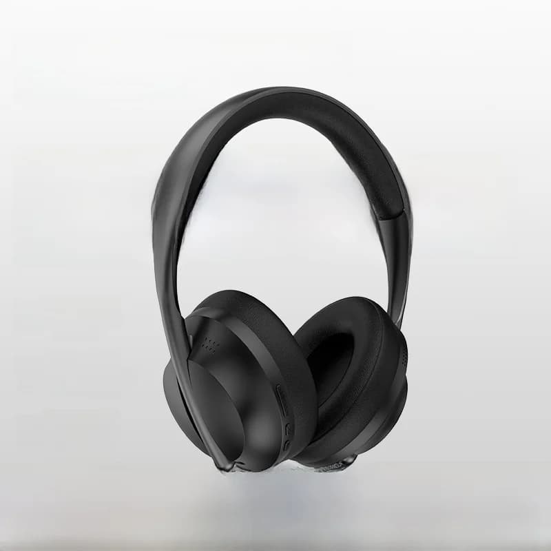 אוזניות Bluetooth אלחוטיות עם רדיו FM וחיבור AUX