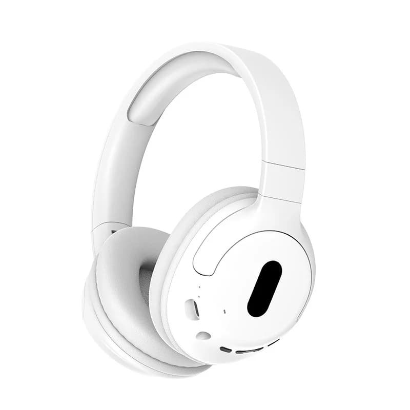 אוזניות Bluetooth אלחוטיות מעל האוזן עם מיקרופון, עיצוב קל משקל
