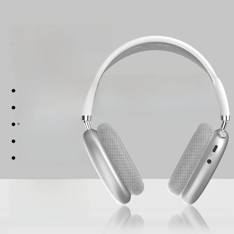 אוזניות Bluetooth אלחוטיות עם רדיו FM וחריץ לכרטיס TF