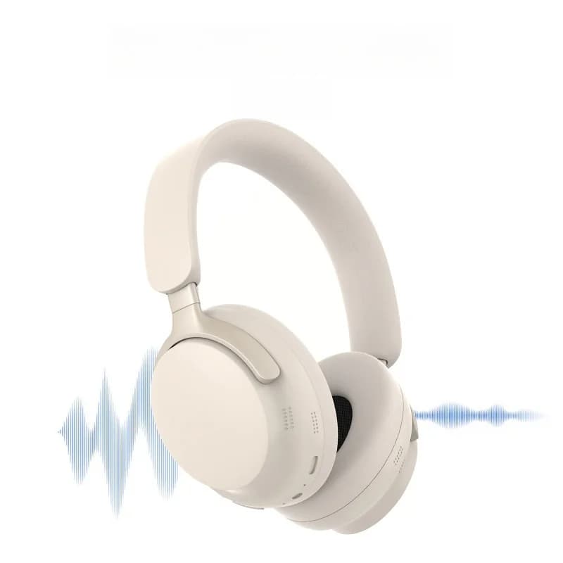 אוזניות Bluetooth אלחוטיות מעל האוזן עם סאונד סטריאו תלת-ממדי וסוללה חזקה