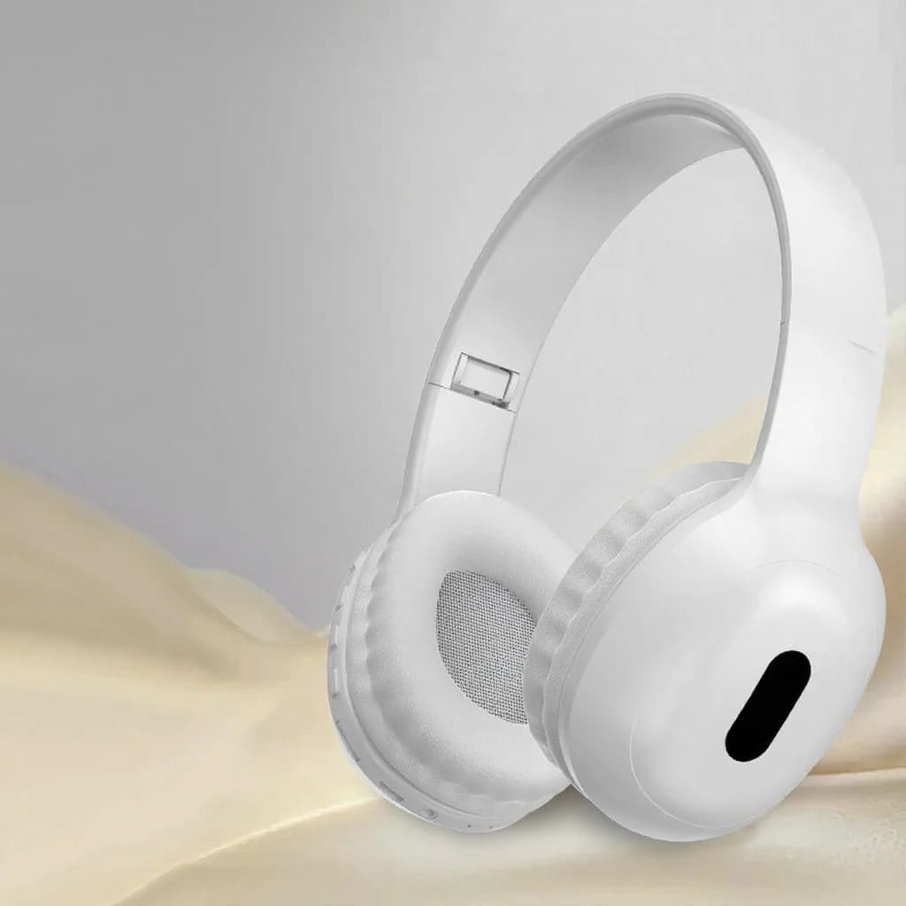 אוזניות Bluetooth מעל האוזן עם חריץ לכרטיס TF וכניסת AUX