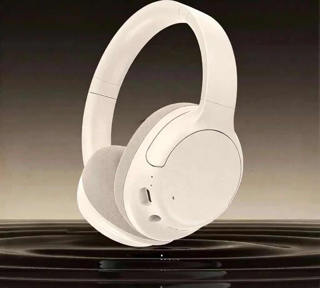 אוזניות אלחוטיות Bluetooth עם ביטול רעשים אקטיבי, סגורות, סוללה חזקה