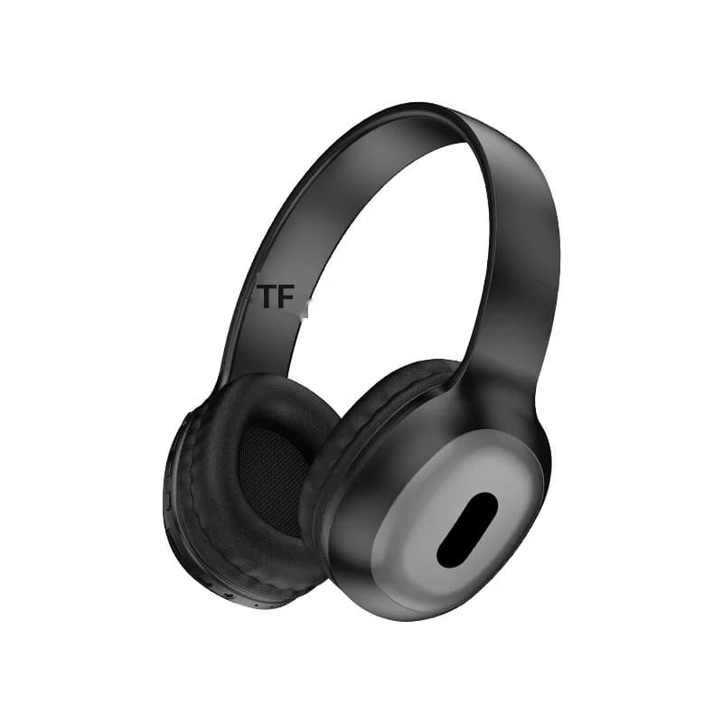 אוזניות Bluetooth מעל האוזן עם חריץ לכרטיס TF וכניסת AUX
