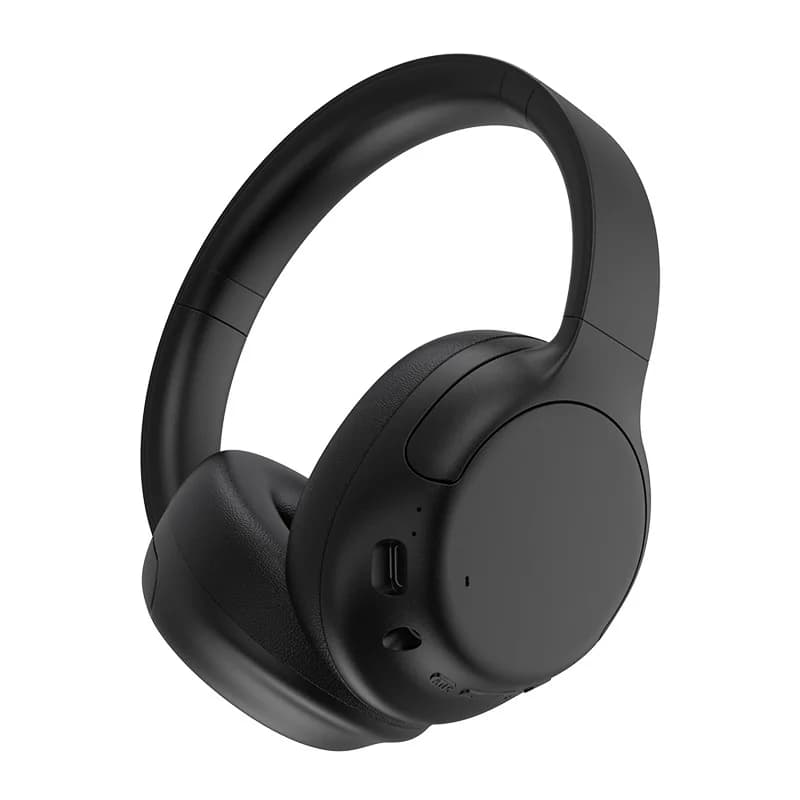 אוזניות אלחוטיות Bluetooth עם ביטול רעשים אקטיבי, סגורות, סוללה חזקה