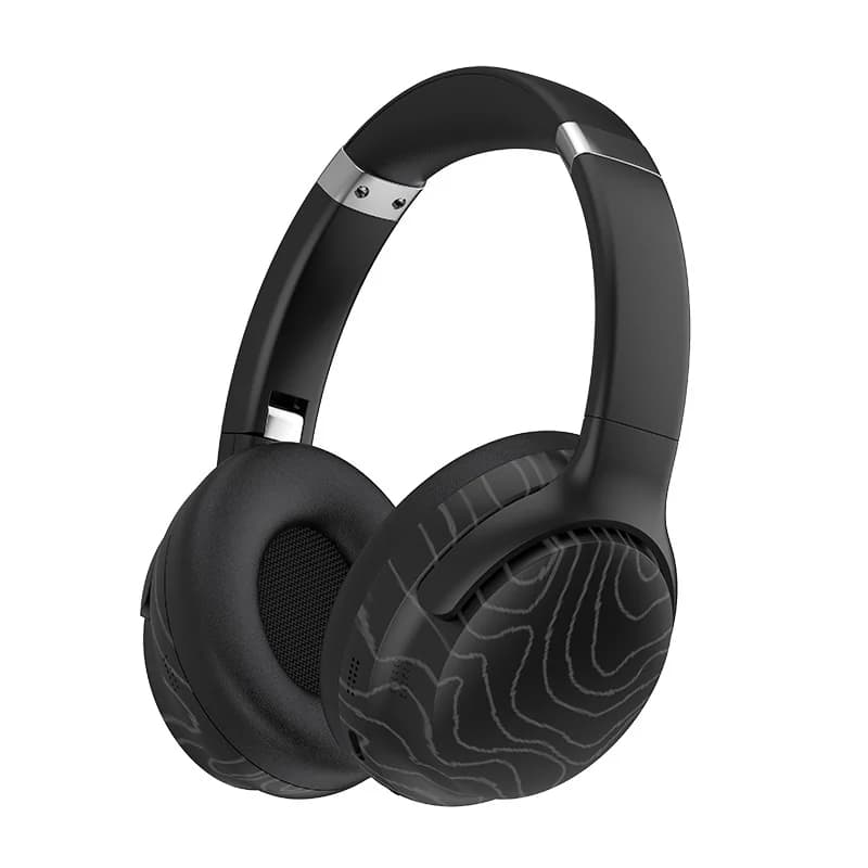 Wireless Over-Ear Bluetooth Headphones with FM Radio and Noise Reduction